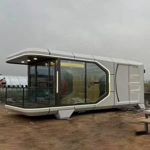 Hotel Móvil de Alta Gama <span class=keywords><strong>en</strong></span> Contenedor / <span class=keywords><strong>Casa</strong></span> Cápsula Futurista Prefabricada para Autocaravana / <span class=keywords><strong>Casa</strong></span> Prefabricada - Product Image 2