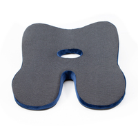 Coussin de siège ergonomique en mousse à mémoire de forme de haute qualité en forme de U pour soulager les hémorroïdes, la sciatique et les douleurs du coccyx, orthopédique