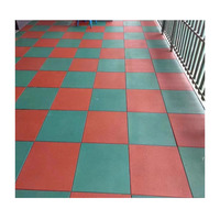 Kindergarten Gummi-Bodenbelag Spielplatz Outdoor Indoor Turnhalle Gummi-Bodenmatte Fliesen