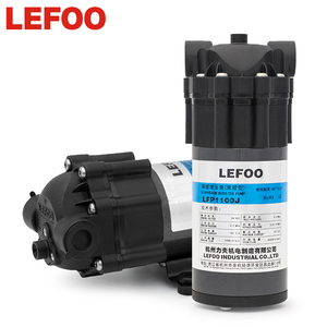 Pompe de surpression d'eau LEFOO de petite taille et grand débit 1000 GPD pour distributeur d'eau et machine à café, à installer sous l'évier, modèle LFP11000J - Product Image 2