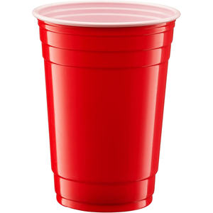 Hot Selling 16oz Red Plastic Party Bar Cup for <b>Barbecues</b> Pool Party Birthday Party <b>Disposable</b> Drinking Cups - Product Image 2