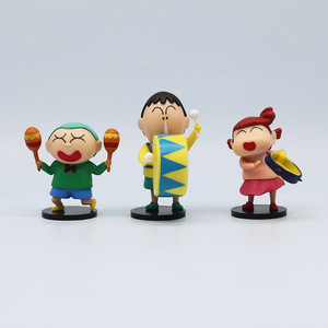 ตุ๊กตา3D ญี่ปุ่นอะนิเมะตัวการ์ตูนน่ารักชุดฟิกเกอร์แอ็คชั่น Nohara <span class=keywords><strong>Shiro</strong></span> อุปกรณ์ตกแต่งเค้ก - Product Image 4