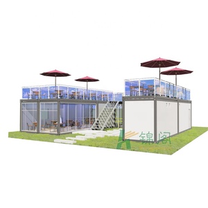 Maison préfabriquée maisons nouveau <span class=keywords><strong>2</strong></span> étages conteneur restaurant avec cuisine - Product Image 6