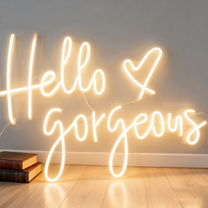 <span class=keywords><strong>Luci</strong></span> al Neon a Led in acrilico incandescente segno negozio di Business Logo esterno al Neon segno personalizzato per la decorazione della parete - Product Image 4