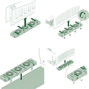 Démarreur de vitesse et de confort, ensemble unique USB C 5V, rehausseur d'efficacité de chauffage, <span class=keywords><strong>ventilateur</strong></span> d'appoint - Product Image 1