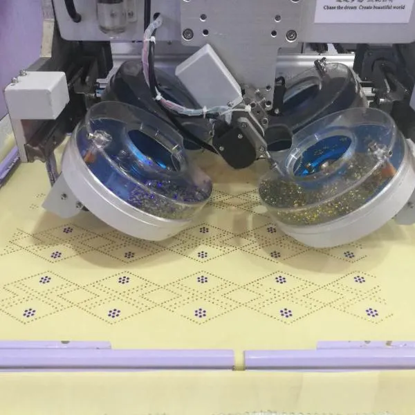 Многофункциональные двойные диски компьютеризированная машина для горячей фиксации горного хрусталя с 2 головками на выбор
