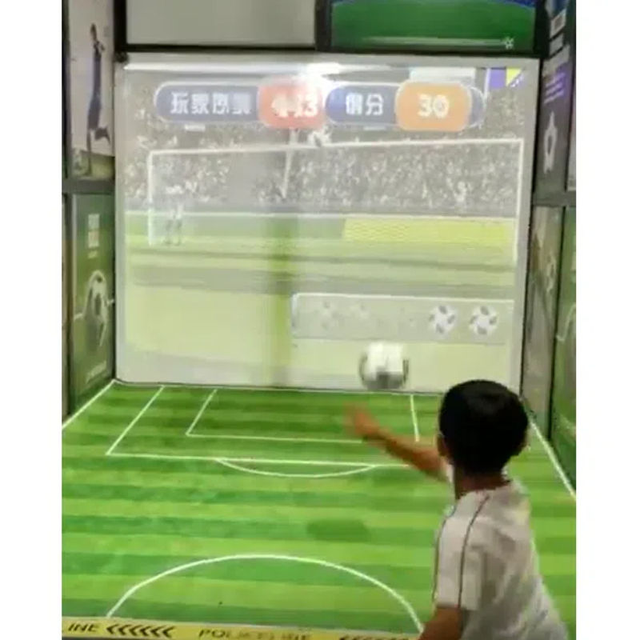 AR Football Game Interactive System Ball Training Interactive Wall Projection Indoor Simulator Sports Entertainment