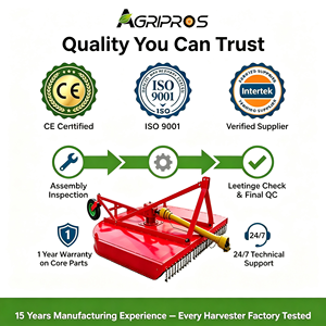 Cortadora Rotativa <span class=keywords><strong>de</strong></span> 3 Puntos Montada en <span class=keywords><strong>Tractor</strong></span>, Altura <span class=keywords><strong>de</strong></span> Corte Ajustable, Máquina Desmalezadora <span class=keywords><strong>para</strong></span> Huertos - Product Image 6