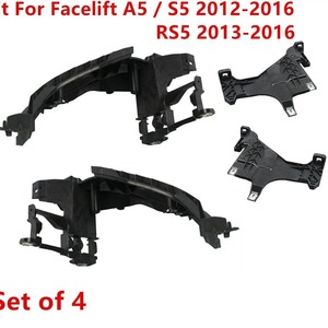 Audi A5 S5 Front Bumper Headlight Bracket 13-16 Mounting Base Clip ABS Material - Product Image 4