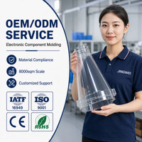 Fournisseur d'usine de pièces de boîtier électroniques en plastique ABS PC moulées par injection, service professionnel de moulage par injection OEM