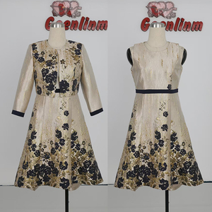 Conjunto Elegante para Mujer, Vestidos de Talla Grande Estilo Turco, Ropa Femenina, Vestidos Casuales con Estampado Floral para Damas - Product Image 2