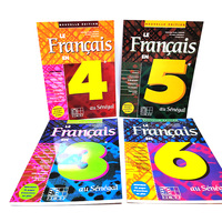 Venta al por mayor logotipo personalizado francés primaria secundaria estudiantes escolares después de clase lectura referencia enseñanza libro de texto impresión