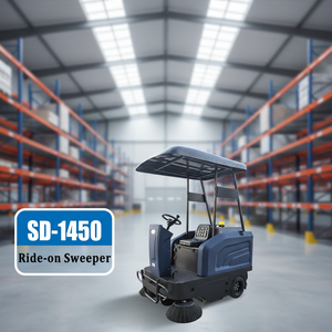 مكنسة كهربائية تعمل بالبطارية SD-1450، عربة تنظيف متنقلة تعمل بجهد 220 فولت/48 فولت مع ضمان لمدة عام، مكنسة كهربائية تعمل بالشفط. - Product Image 2
