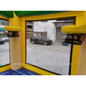 Sistema de entretenimiento <span class=keywords><strong>Saltarin</strong></span> trampolín Toboganes, Juego hinchable al Aire libre - Product Image 3