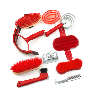 Kit de Cuidado <span class=keywords><strong>para</strong></span> <span class=keywords><strong>Caballos</strong></span> con 10 Piezas, Incluye Cepillos, Raspadores de Sudor, Peines <span class=keywords><strong>para</strong></span> Cola, Limpiadores de Pezuñas y Cepillos <span class=keywords><strong>para</strong></span> el Pelo - Product Image 2