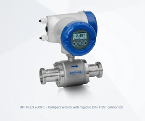 เครื่องวัดการไหลแบบแม่เหล็กไฟฟ้า Krohne OPTIFLUX 6300 ของแท้ 100% ใหม่เอี่ยม OEM ผลิตจากสแตนเลส 316L รับประกัน 1 ปี มีสินค้าในสต็อก ราคาดี - Product Image 2
