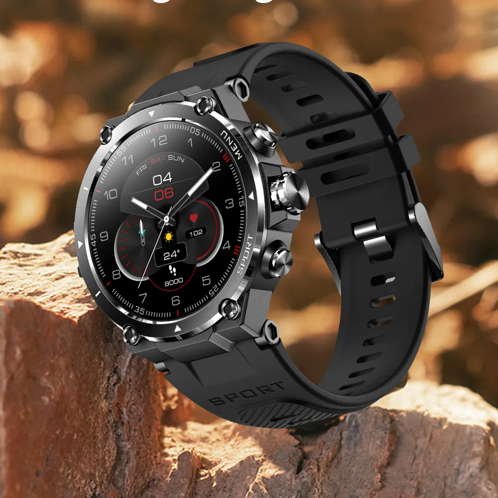 Hochwertige präzise GPS-Position ierung HM03 Smartwatch 1,3 Zoll wasserdichte digitale Herren uhr mit großem Display pk x8ultra