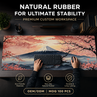 Custom Rubber Mousepad XXL Gaming Desk Mat Waterproof Polyester Fabric Gaming Pad Sublimation Mouse Pad Customizable Mouse Mat