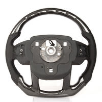 Volant sport en fibre de carbone véritable personnalisé pour Range Rover Sport 2010-2017 avec garantie de 12 mois