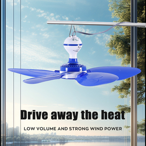 Nhà tiết kiệm năng lượng quạt trần nhỏ yên tĩnh gió mạnh sinh viên ký túc xá Quạt điện cho gia đình - Product Image 5
