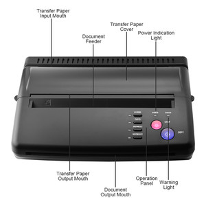 <span class=keywords><strong>Machine</strong></span> de transfert de <span class=keywords><strong>tatouage</strong></span> pour artistes professionnel, avec pochoir, imprimante thermique, offre spéciale, - Product Image 5
