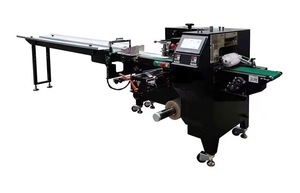 Máquina Envolvedora Automática Eléctrica de 3 Servomotores SZ-350 para Envasado de Alimentos (Snacks, Confitería) de Alta Productividad - Product Image 4