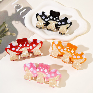 RTS-1 - Pinzas <span class=keywords><strong>para</strong></span> el <span class=keywords><strong>Cabello</strong></span> con Forma <span class=keywords><strong>de</strong></span> Vegetales Simulados, 10.5 cm, 3 Piezas, Pinzas <span class=keywords><strong>para</strong></span> el <span class=keywords><strong>Cabello</strong></span> con Forma <span class=keywords><strong>de</strong></span> Hongo y Tiburón, Creativas y Lindas, <span class=keywords><strong>para</strong></span> Mujer - Product Image 1