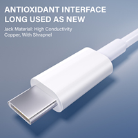 Câble USB C vers USB C de 1,8 m pour téléphone Android, câble de charge rapide 5A, câble de données