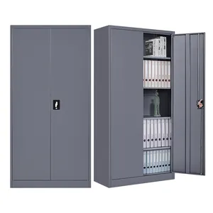 Wholesale hot sale Customized steel cupboard full height metal file documents storage office cupboards Filing Cabinet