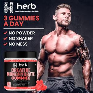 Creatine Gummy Candy para hombres y mujeres-Creatine Monohydrate 90 Count Muscle Builder & Energy Boost Pre-Workout Suplemento - Product Image 3