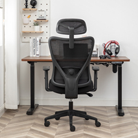 Chaise de bureau en maille avec appui-tête Usine Meilleure conférence moderne Formation exécutive Gaming Ergonomique Bureau exécutif Tissu Fer