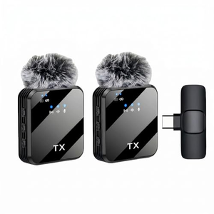 ไมโครโฟนคอนเดนเซอร์ไร้สาย F11 F15 2.4G แบบรอบทิศทาง ตัดเสียงรบกวน พกพาสะดวก ใช้ได้กับโทรศัพท์มือถือ สำหรับสตูดิโอนอกสถานที่ - Product Image 2