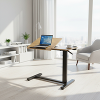 Table d'appoint pour ordinateur portable, réglable en hauteur, ergonomique, moderne, portable, mini bureau à domicile, en bois, vente en gros usine