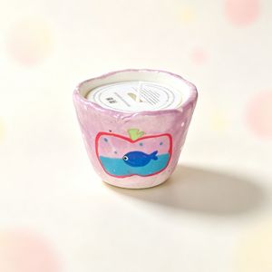Vela Aromática de Cerámica Hecha a Mano con Diseño de Pez de Dibujos Animados, Aromaterapia Duradera, Decoración para el Hogar, Regalo de Cumpleaños - Product Image 3