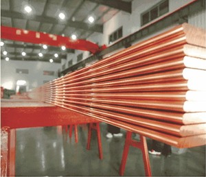 Großhandel/Maßanfertigung Reines Kupferband Blitzschutz-Erdungssystem Erdungsschiene 99,97% Reines Kupfer Flachstange - Product Image 4