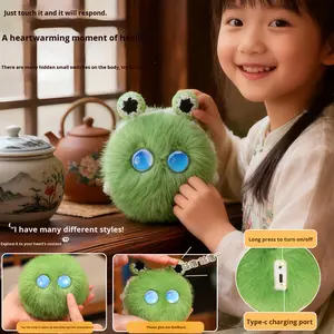 Robot intelligent compagnon émotionnel IA, jouet en peluche, rembourrage en coton PP, jouet éducatif tendance pour enfants, poupée pour nourrissons et tout-petits - Product Image 3