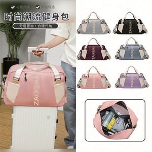 Sac de voyage personnalisé pour le sport et le fitness avec logo, grande capacité, imperméable, sac de sport en tissu Oxford pour affaires, vente en gros - Product Image 5
