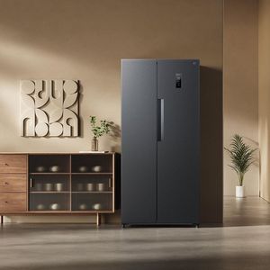 Original Mijia 501L Side By Side <b>Refrigerator</b> Ink Feather Rock Ultra-thin 65cm No Frost Inverter Smart Fridge for Home Kitchen - Product Image 5
