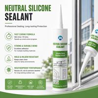 Mélange de silicone neutre fiable pour l'étanchéité des structures de bâtiment et des matériaux en bois