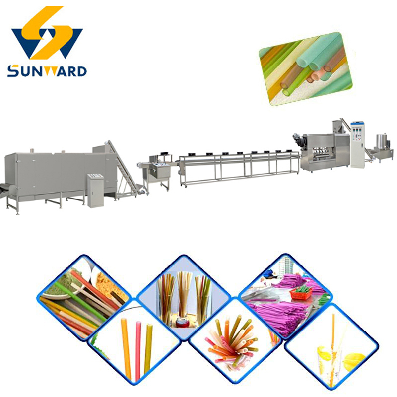 Edible Drinking Straws Making Machine Rice