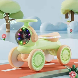 จักรยานทรงตัว3 in 1สำหรับ<span class=keywords><strong>เด็ก</strong></span>, จักรยานไฟฟ้าขนาด12นิ้วพร้อมล้อ4ล้อสำหรับเด็กทารก - Product Image 4