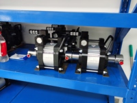 Bomba de Líquido de Accionamiento Neumático de Doble Acción de Alta Presión y Gran Caudal, Modelo GD40 de 320 bar, Fabricante Chino