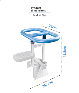 Barra de Agarre para Bañera sin Taladro, Pasamanos Antideslizante para Personas Mayores, Agarradera para Bañera para Mujeres Embarazadas - Product Image 6