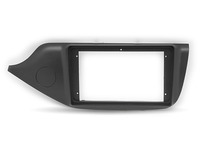 Kit de montage d'autoradio 9 pouces pour tableau de bord, cadre de garniture, panneau de console, compatible avec Kia Cee'd