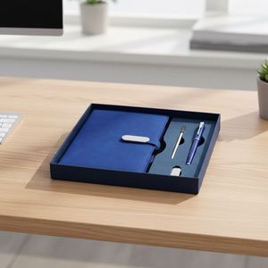 Cuaderno de Notas A5 Promocional al por Mayor para Regalo, Diario Personalizado, Juego de Cuaderno con Bolígrafo y Memoria USB para Papelería Empresarial - Product Image 3