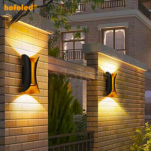 Nuevo diseño moderno montado en la pared al aire libre lámpara de luz arriba y abajo <span class=keywords><strong>Xiaoman</strong></span> cintura decorativa LED Luz de pared para Hotel y casa - Product Image 5
