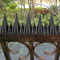 Produit phare : Boîte de 20 épingles anti-oiseaux solides et écologiques pour extérieur et ferme, répulsives contre les pigeons, chats, rongeurs, fourmis, en plastique, pour plantes