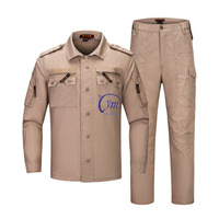 Haute qualité formation en plein air Camouflage sergé respirant OD kaki Rip-stop tactique F116 uniforme