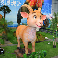 Divertida Granja de Animales, Animales Animatrónicos de Entretenimiento, Personalización de Cabras