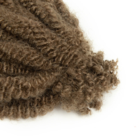 Estensioni per trecce Boho 100% sintetiche senza nodi, per acconciature Afro Kinky Dreadlock Braid Twists
